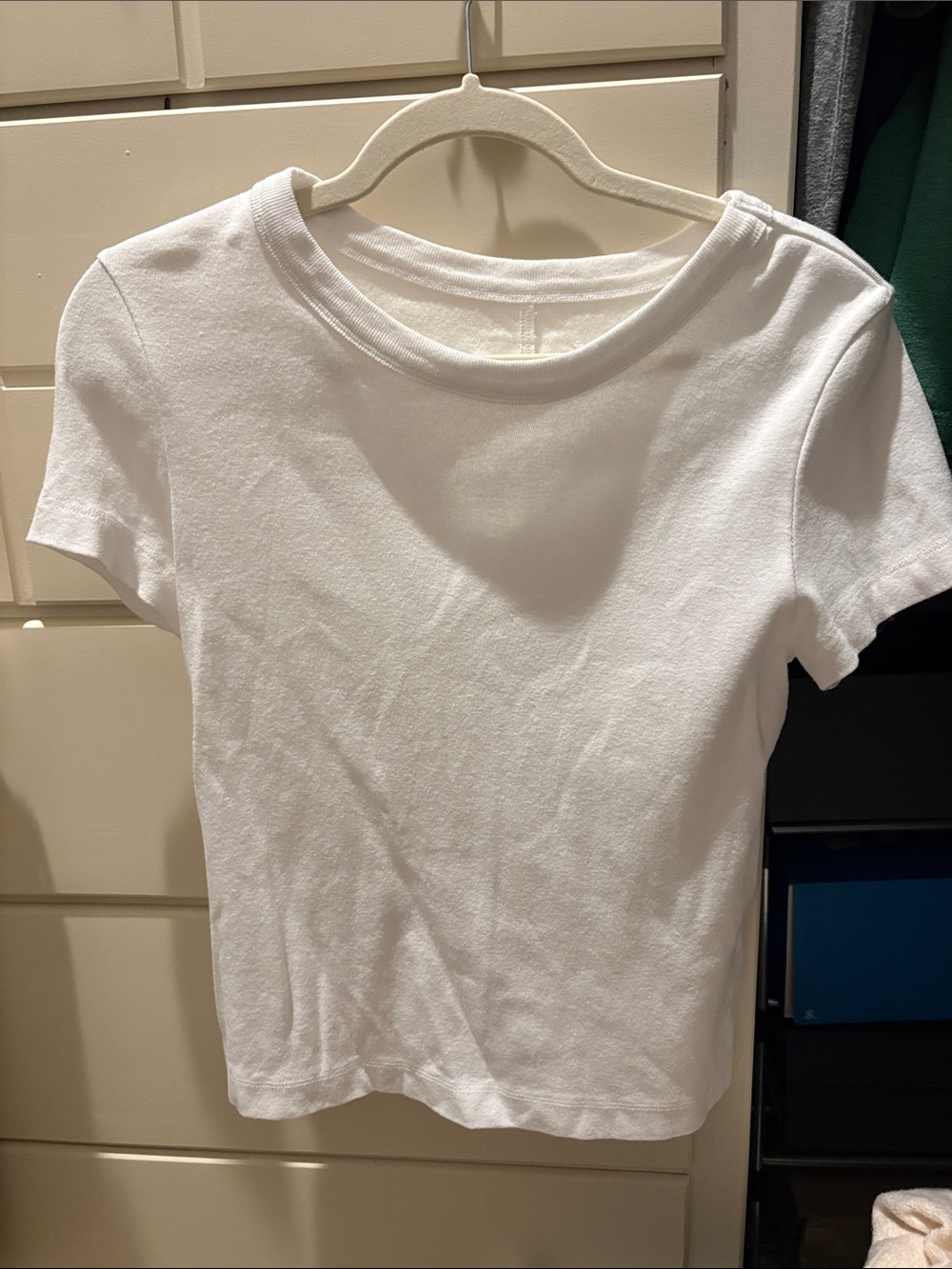 Free people Classic White Short Sleeve Tee